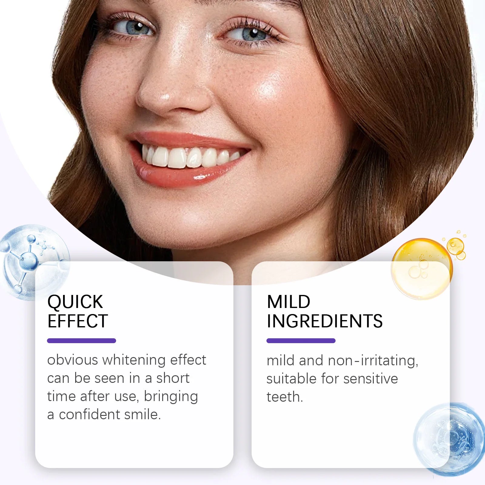 Purple Rapid Smile Whitening Strips